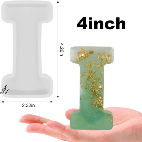 Other - New Alphabet Resin Molds-I